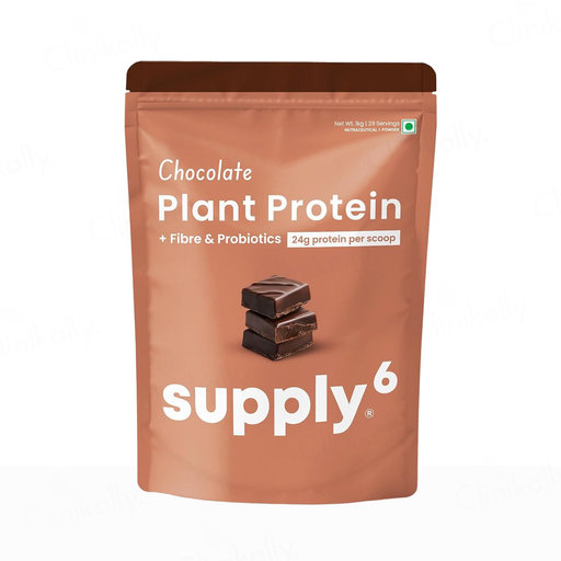 Supply6 Fiber & Probiotics Plant Protein Powder